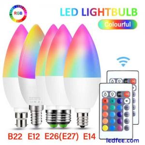 Tuya Zigbee E14 Smart LED Light Bulb RGB+CCT Candle Lamp With Alexa Google UK!