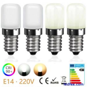 E14 LED Bulb 2W Equivalent 30W Refrigerator Light Fridge Waterproof Bulbs 220V