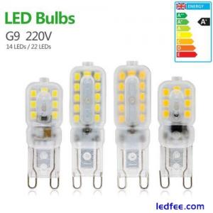 G9 LED Bulb 5W 7W Capsule Corn Warm/Cool White = 40W G9 Halogen Light Bulbs 230V