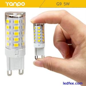 G9 LED Corn Light Bulbs 5W Cool White Capsule Lamp Replace 40W Halogen 220V 230V