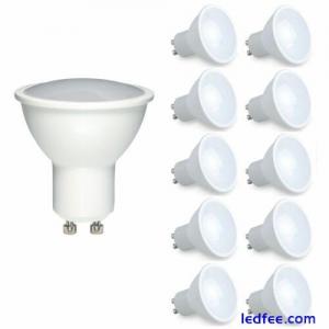 12x GU10 7W LED Light Bulb Spotlight Lamp Cool white 6500K Equals 70W Halogen