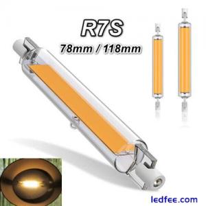 R7S LED 78/118mm Flood Light Replace For Halogen Lamp Corn  white Bulb 10W 20W