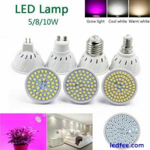 Led Lamp GU10 Bulb Full spectrum E27 E14 MR16 White 240V 5W 8W 10W Light SMD Cup