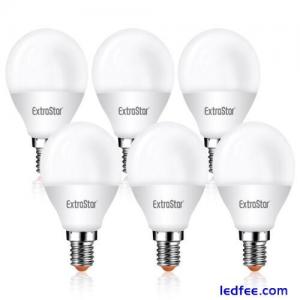 6W LED Round Golf Ball Light Bulbs Small Screw E14 Cold Warm White Enery Saving