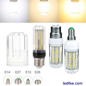 Dimmable LED Corn Light Bulbs E12 E26 E27 E14 B22 20W 5730 SMD AC/DC 12V Lamps