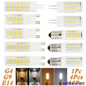 1-10X E14 G4 G9 LED Corn Light Bulbs 6W 9W 12W 230V Ceramic Lamp Replace Halogen