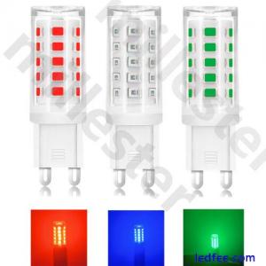 3W G9 LED bulb red blue replace halogen ambient lighting capsules lampe DIY 240V