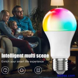 RGB Bulb LED Light 16Colour Changing Remote Control DIY Screw E27 Lamp I2J7