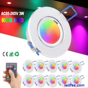 LED Ceiling Lights Colour Chan...