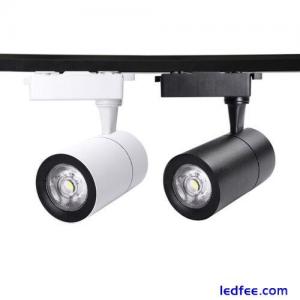 LED COB Ceiling Light Fixtures H type Track Rail Picture Lamp Bedroom Spotlight