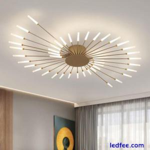 Large Chandelier Lighting Kitchen Ceiling Lights LED Bar Lamp Home Pendant Light