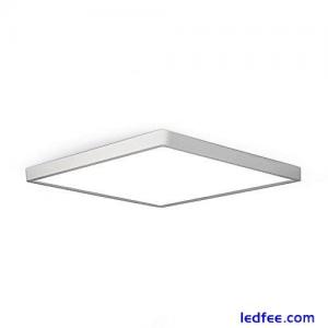 LED Flush Mount Ceiling Light Fixture 5000K Daylight White 12inch 24W 3200LM