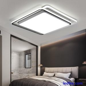 54W Acrylic LED Ceiling Light Square Chandelier Modern Ceiling Lamp Bedroom 110V