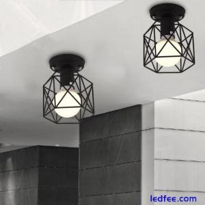Flush Mount Ceiling Lights Kitchen Pendant Lighting Bar Lamp Black Pendant Light