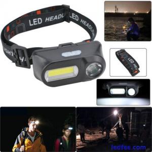 Bright 30000LM Waterproof Headlight USB Rechargeable LED Headlamp Head Torch