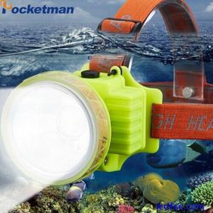 65000LM Diving Headlamp Underwater Headlight LED Head Torch Built-in Battery