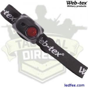 WEB-TEX LED TACTICAL WARRIOR HEAD TORCH RED WHITE LIGHT BRITISH ARMY CADET