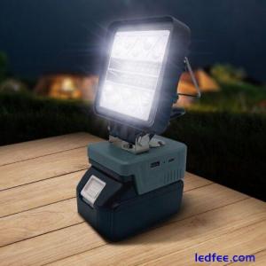 LED Work Light for Makita 18V Battery Flood Light Torch for Workshop Camping MU