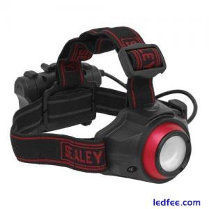 Sealey HT111R Rechargeable Head Torch 5W COB LED Auto Sensor