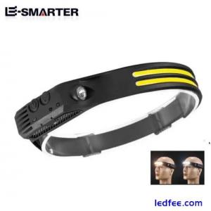 LED Head Torch Rechargeable Wa...