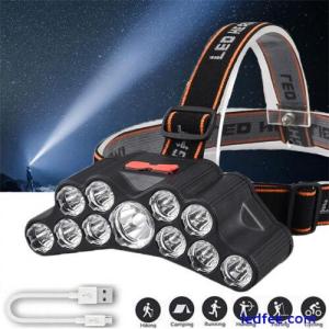 Super Bright 11 LED Headlamp R...