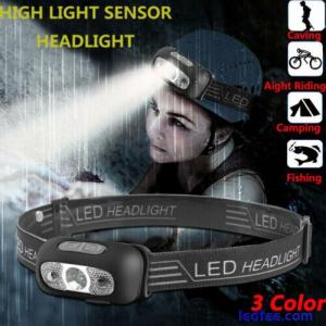 USB Rechargeable LED Headlamp ...