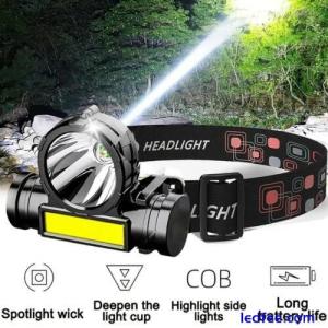 Waterproof LED Headlamp Super ...