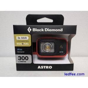 Black Diamond Astro 300 Lumen Head Torch Headlamp Octane Hybrid Dual Fuel F#3