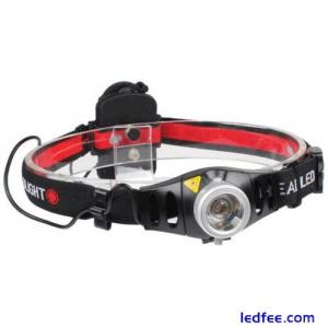 500 lumens Adjustable Focus LED Headlamp HeadLight Torch Flashlight Bright#