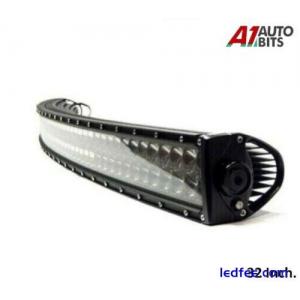 32 inch Curved LED Work Light Bar Spot Off-road SUV Driving Lamp Car 4WD Truck
