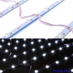 10pcs DC12V SMD3030 LED Light Bars Cool White 6000K For Sign Board Display Box