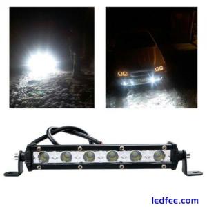 2x 18w Led Work Light Bar Spot Lights Driving Lamp Offroad Car Truck Suv 12v 24v