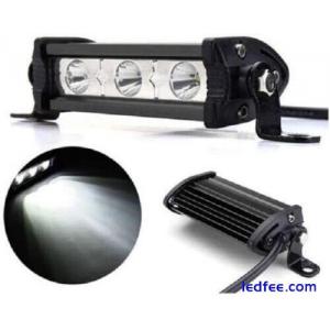 4 Inch 9W LED Slim Work Light Bar Spot Off-Road Driving SUV 4x4 Bullbar 12v 24v