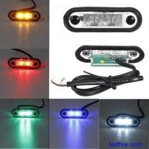 HELLA STYLE LED FLUSH FIT KELSA BAR MARKER LAMP LIGHT 12v 24v