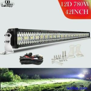 42&quot; LED Light Bar 4x4 Offroad Combo Beam Work Driving offroad for Trucks SUV ATV