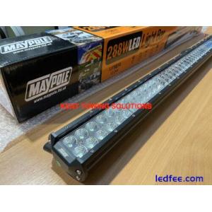 NEW LARGE 1115mm 288W LED 12V / 24V Light Bar For Trucks✅ 4X4✅ Van✅ Land Rover✅