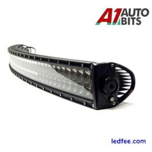 22&quot; 120w Curved LED Light Bar Spot IP68 Driving Light Off Road 4WD Boat 12V 24V