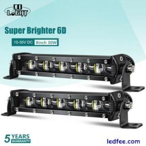 8&quot; Inch 6D Led Light Bar ...