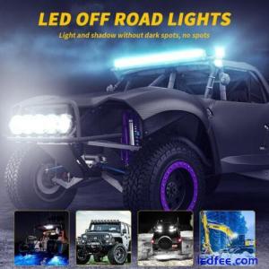 48W LED Work Light Bar Spot Flood Combo Pods Offroad Driving Fog Lamp X1 M8U2