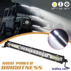 12&quot; LED Work Light Bar Lamp Driving For Off road SUV 4WD Car Boat Truck Car