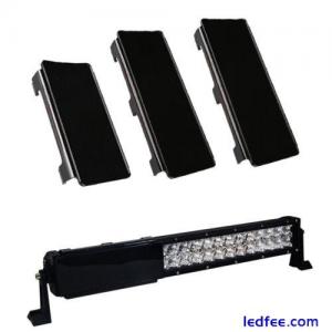 22&apos;&apos; Inch Black Protective Cover for LED Work Light Bar ATV Offroad Truck Boat