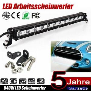 13" 480W LED Arbeitsscheinwerfer Auto Offroad SUV Light bar Lichtbalken 12V/ 24V