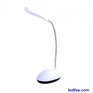 LED Desk Light Table Lamp Reading Lamp Flexible Battery Powered Eye Caring for