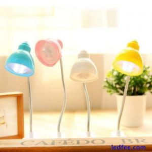 Clip-on Reading Light Flexible Lamp Table /Study/Laptop/Desk Clamp LED Home O0T8