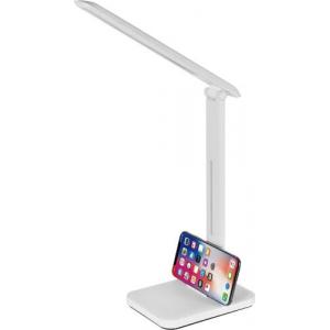 Blaupunkt LED Easy On The Eyes White Desk Lamp Dimmable 3000-6000K USB Charging