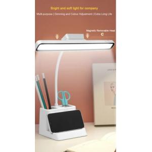 Magnetic Desk Lamp LED USB Rechargeable Dimmable Light / 10 Day Delivery 