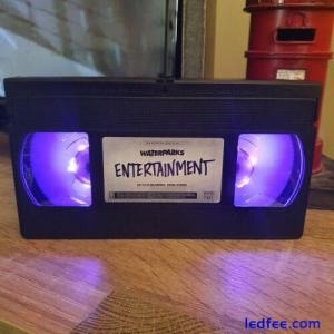 Waterparks Entertainment Album LED VHS Tape Lamp Birthday Gift Retro Light Music