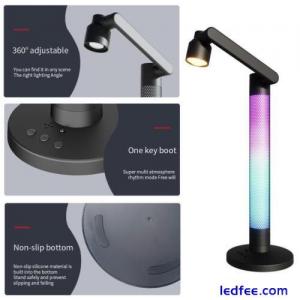 LED Desk Lamp Eye-Caring Adjustable Swing Arm Table Light Night Light Dimmable