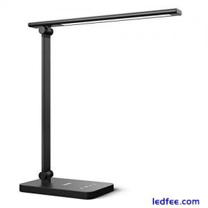 Lepro Desk Lamp, Eye Caring LED Desk Lamp, 9W 655lm, Dimmable Table Lamp, 5