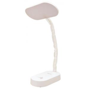 Desk Lamp LED USB Rechargeable Adjustable Bright Table Reading Light White